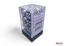 Gemini Purple-Steel/white 16mm d6 Dice Block (12 dice) - CHX26632